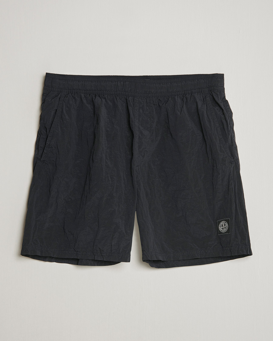 Men | Swimwear | Stone Island | Nylon Metal Econyl Swimshorts Black
