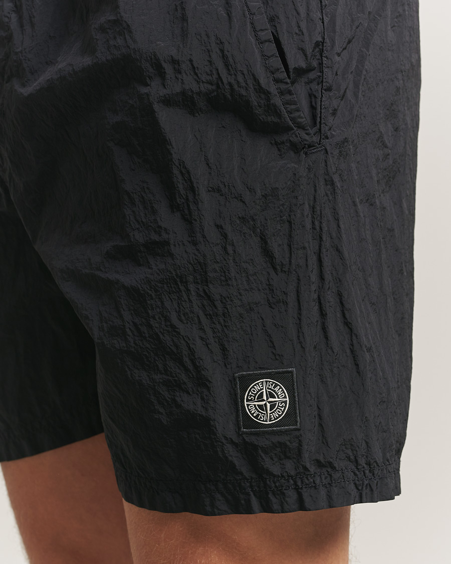 Men | Swimwear | Stone Island | Nylon Metal Econyl Swimshorts Black