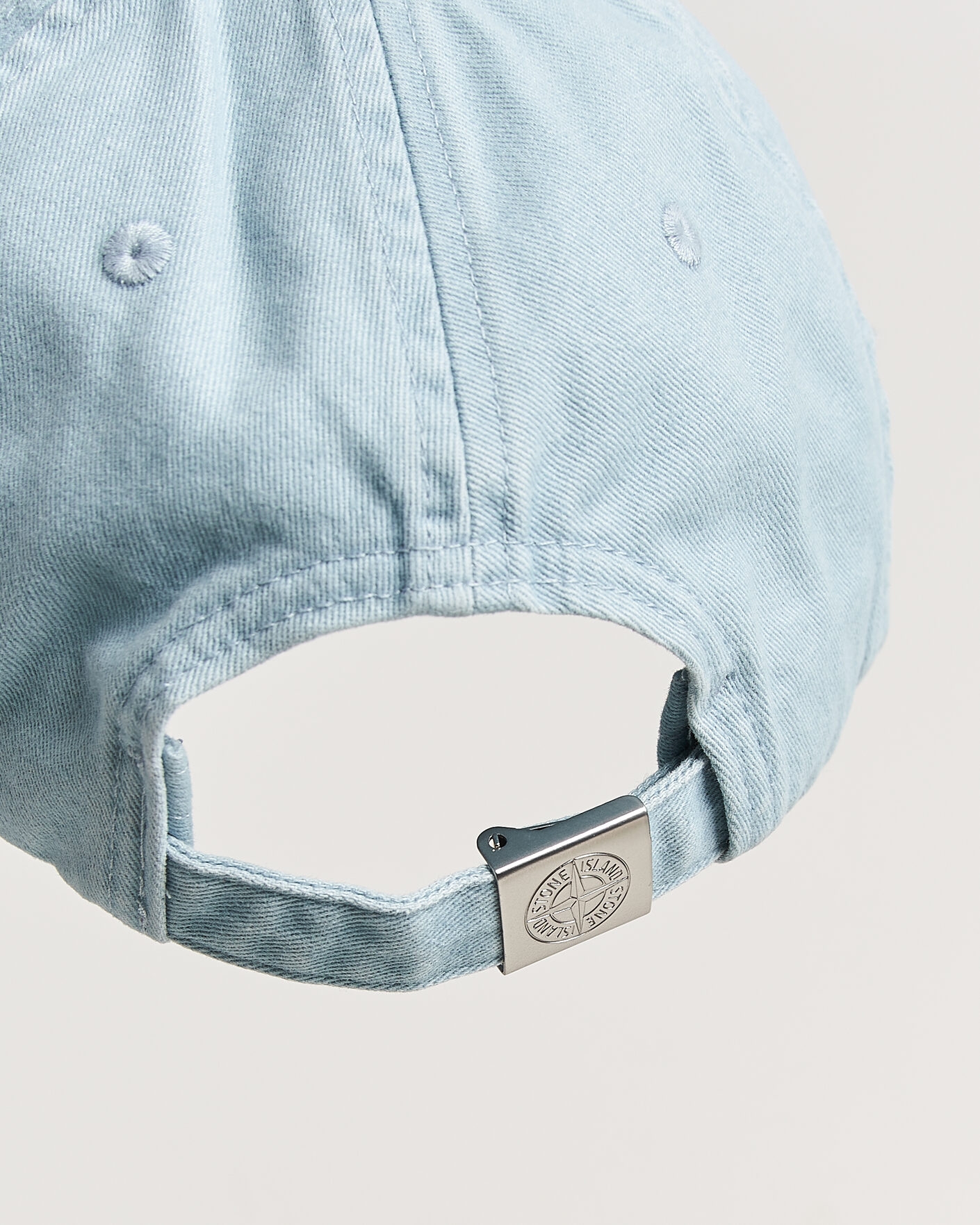 Men | Hats & Caps | Stone Island | Cotton Gabardine Cap Dusty Blue