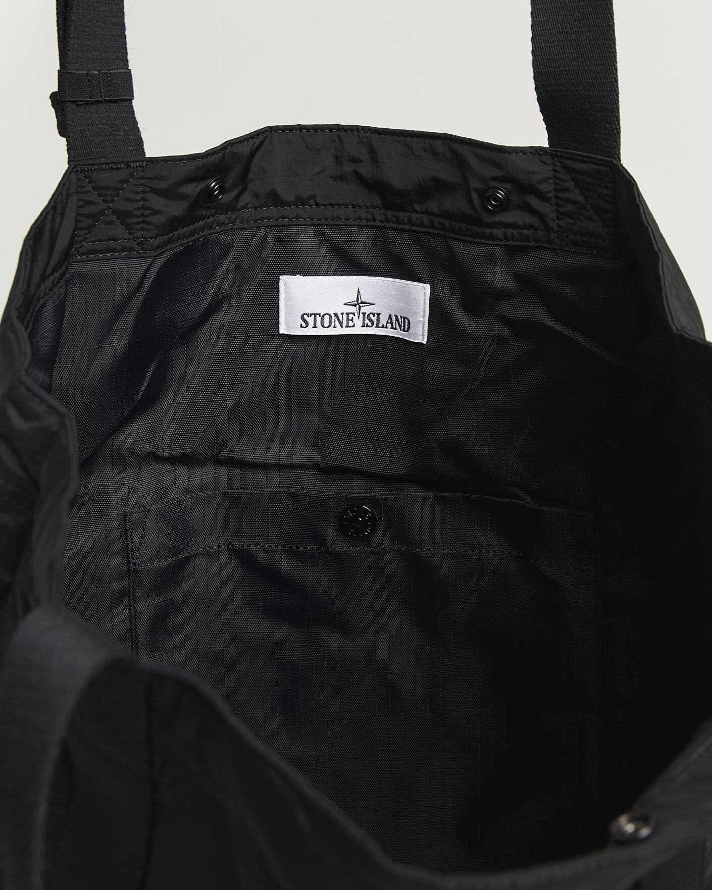 Men | Bags | Stone Island | Nylon Tote Bag Black