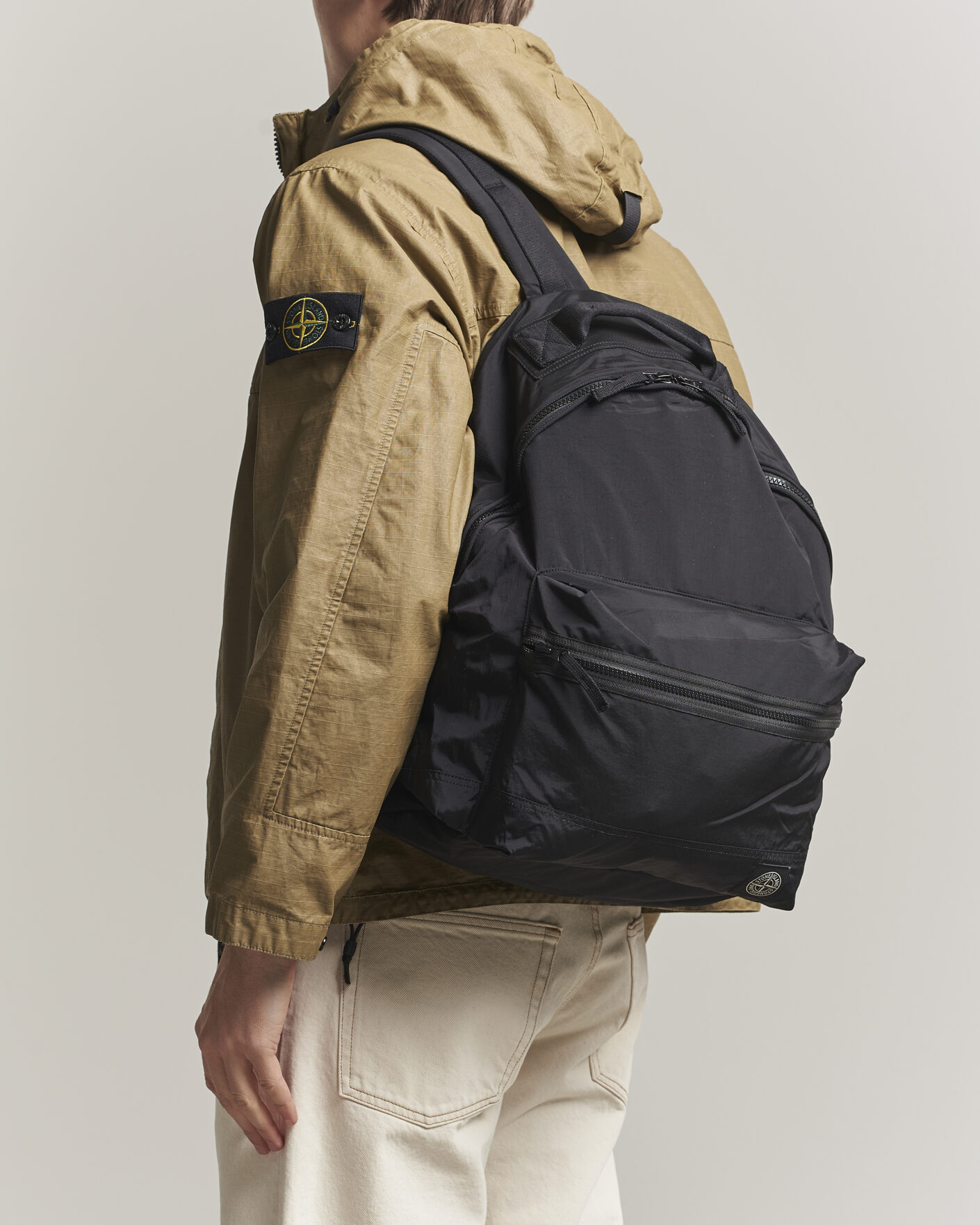 Men | Bags | Stone Island | Nylon Metal Backpack Black
