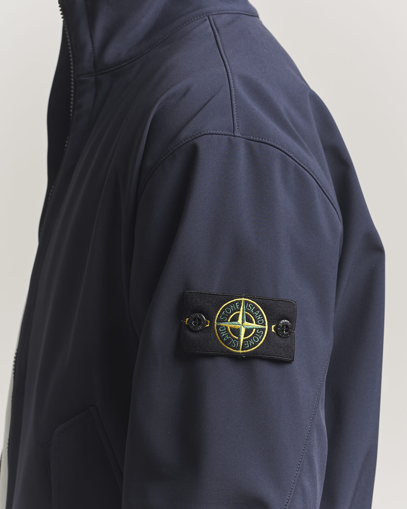 Men | Coats & Jackets | Stone Island | Soft Shell Jacket Navy