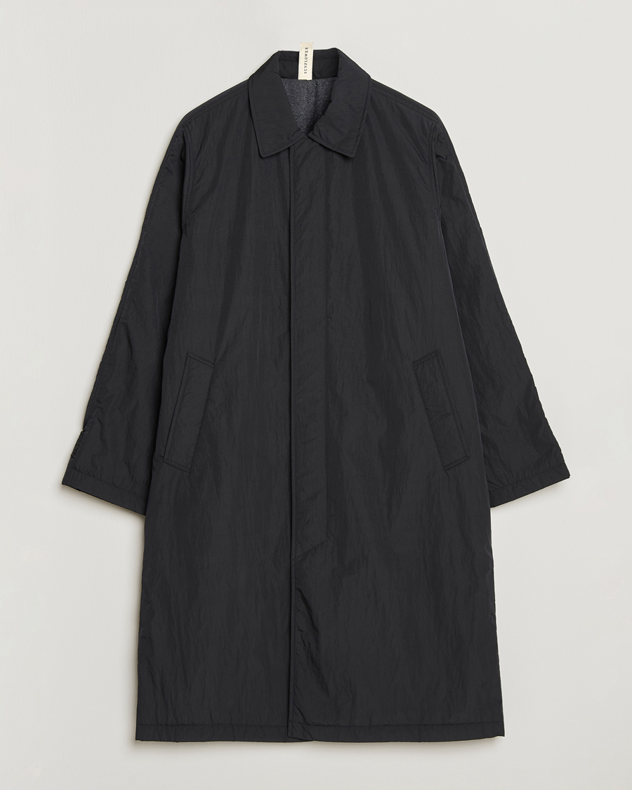 Sunflower Relaxed Nylon Coat Black at CareOfCarl.com