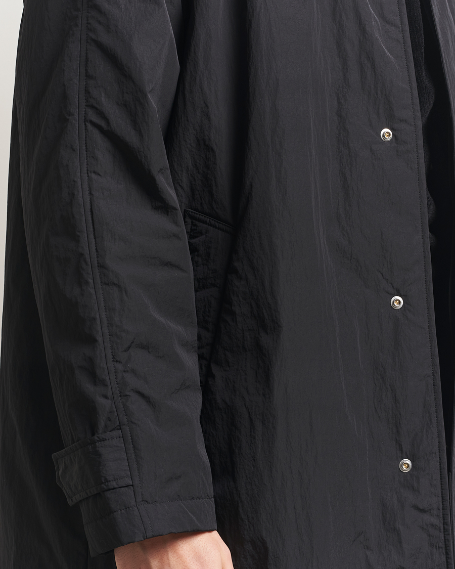 Sunflower Relaxed Nylon Coat Black at CareOfCarl.com