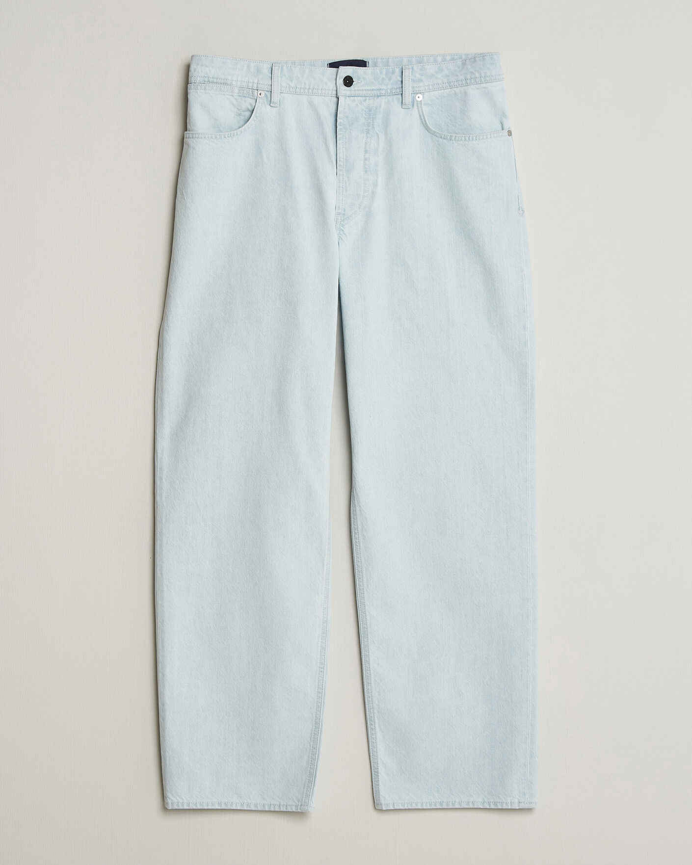 Men | Jeans | Stone Island | Loose Fit Denim Jeans Blue Extra Bleach