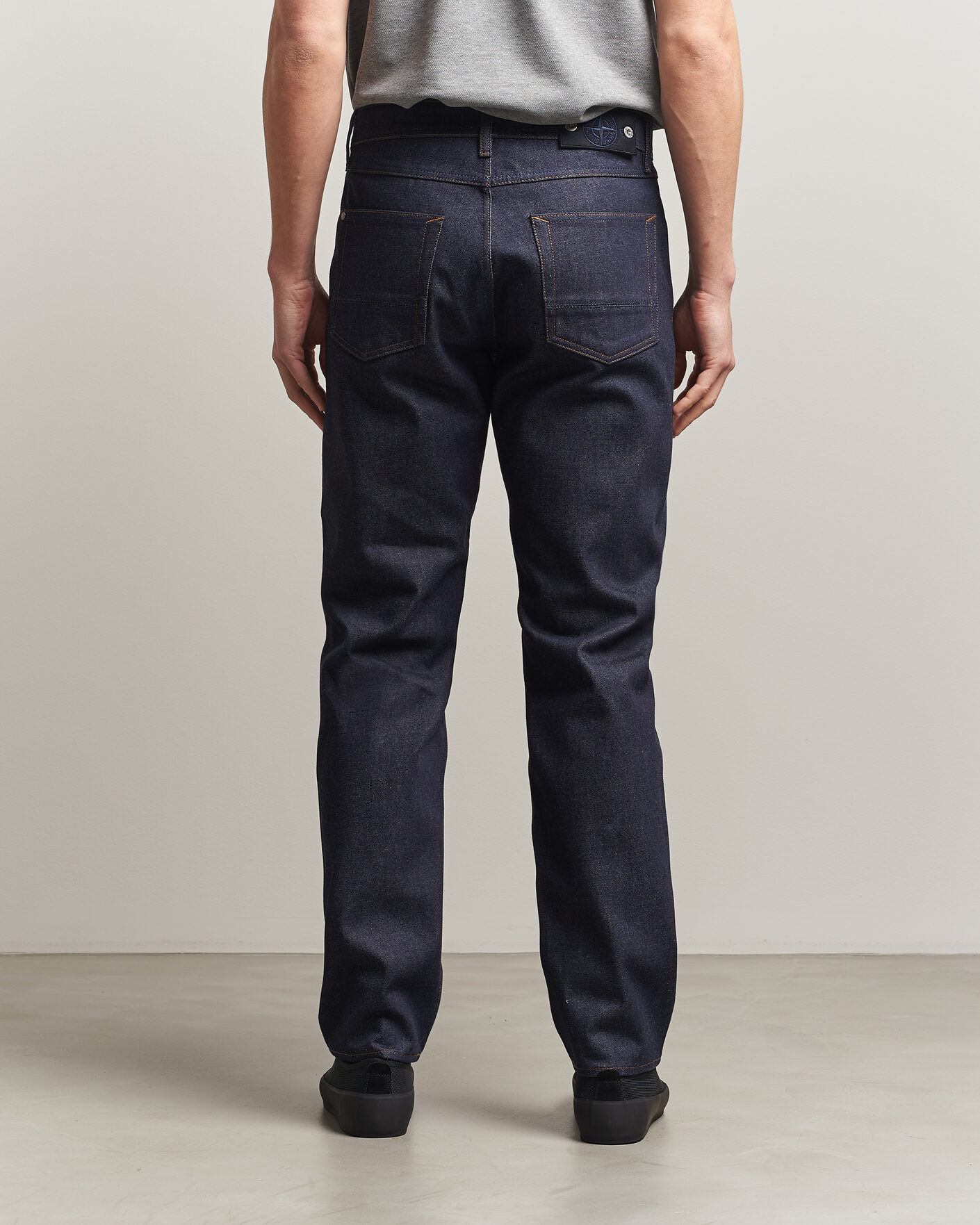 Men | Trousers | Stone Island | Straight Fit Jeans Blue Raw