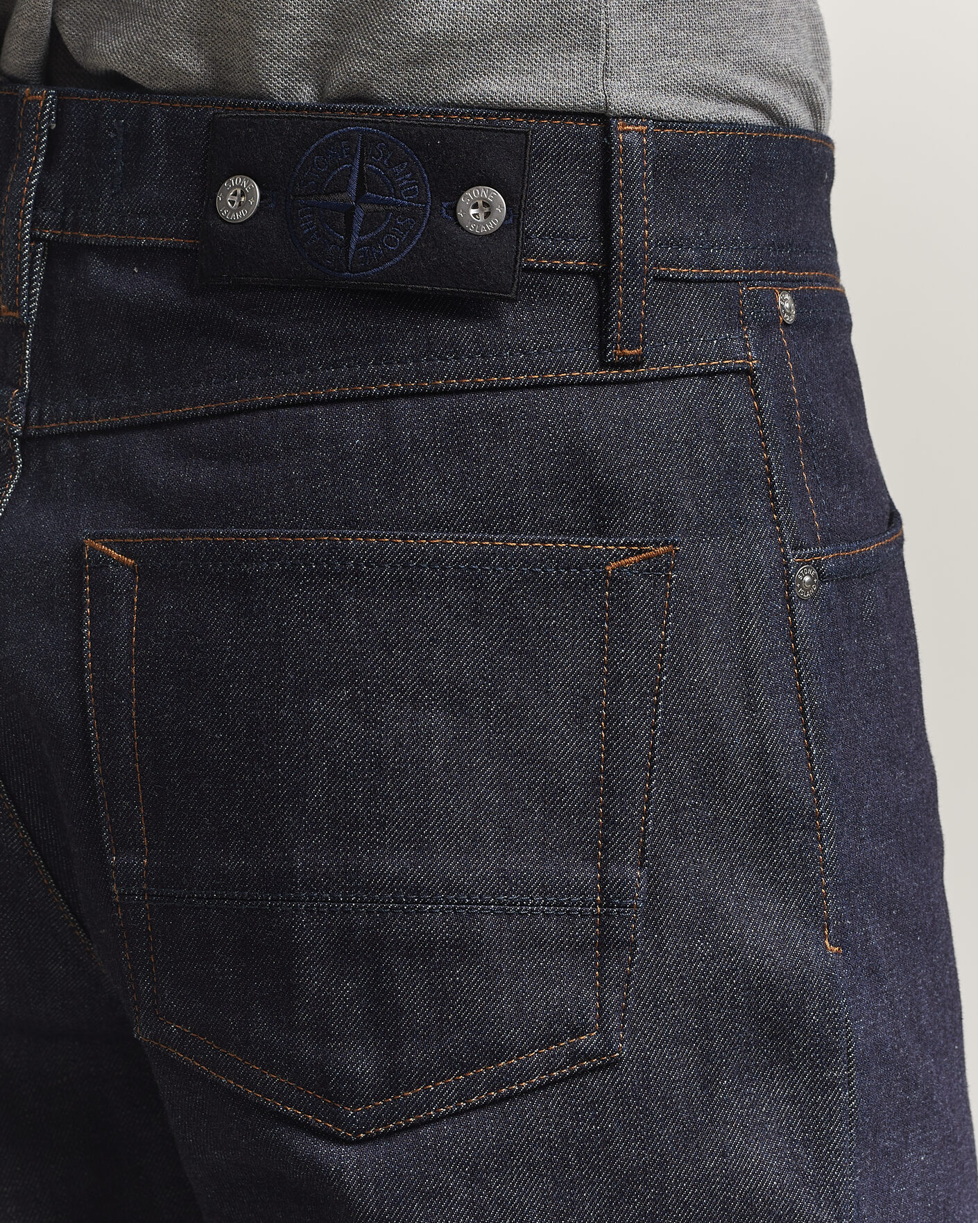 Men | Shirts | Stone Island | Loose Fit Denim Jeans Blue Raw