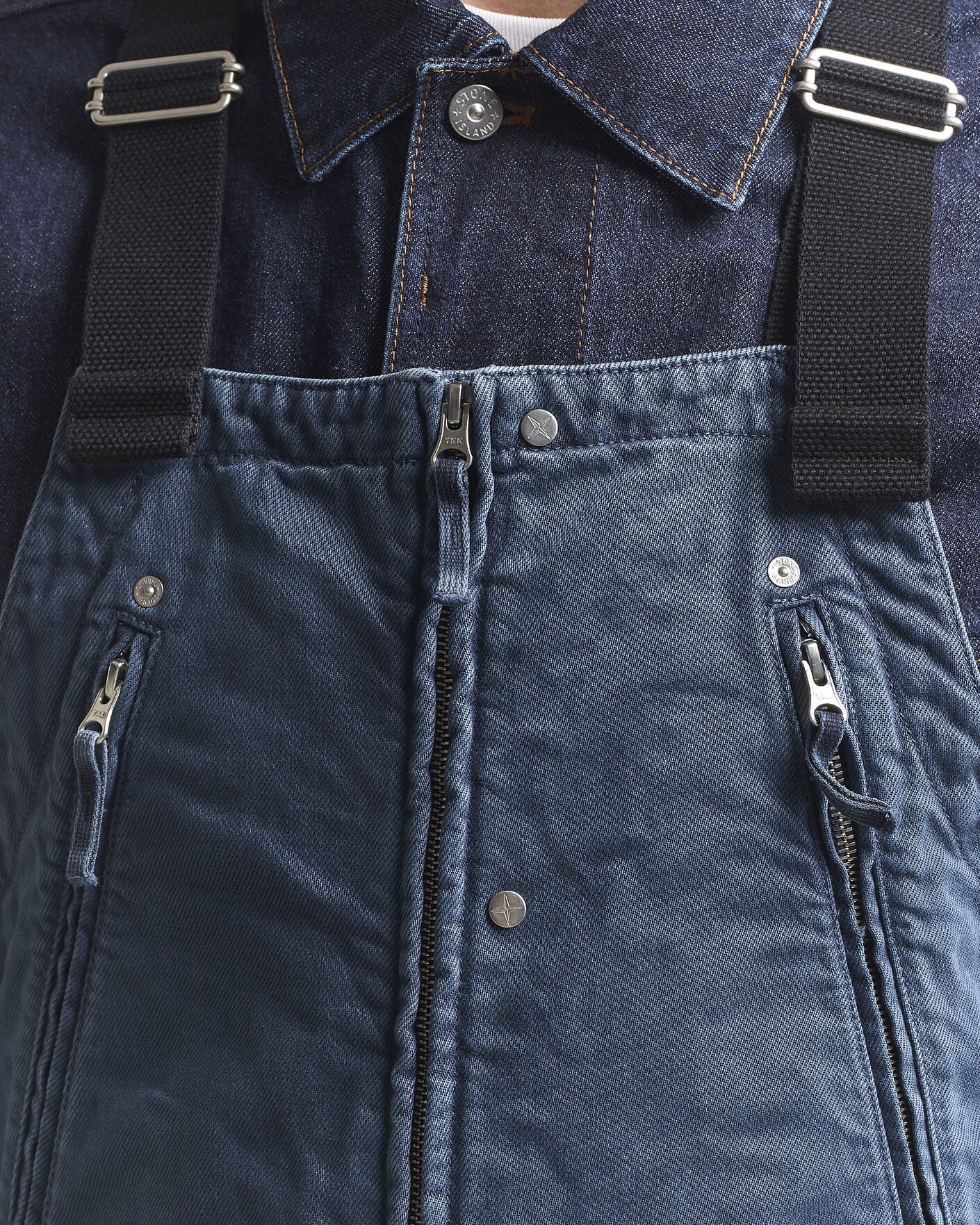 Men | Shirts | Stone Island | Denim Overall Indigo