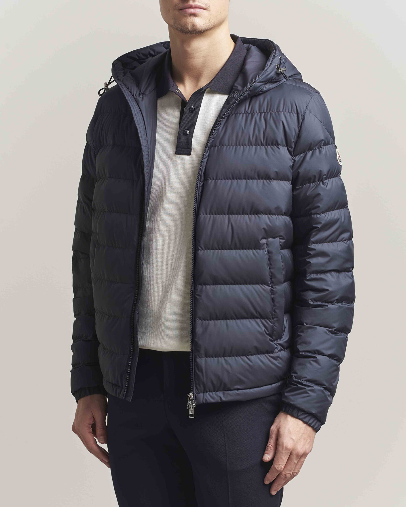 Moncler Vermeille Down Jacket Navy at CareOfCarl.com