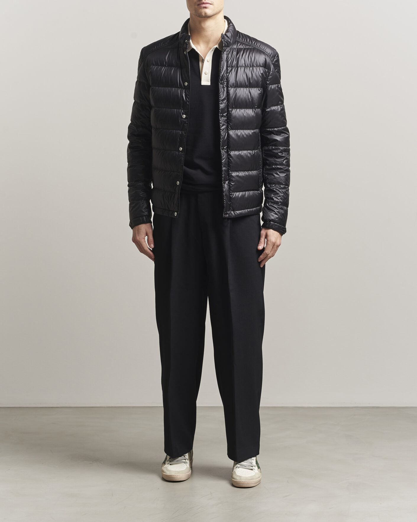 Men | Coats & Jackets | Moncler | Selves Down Jacket Black