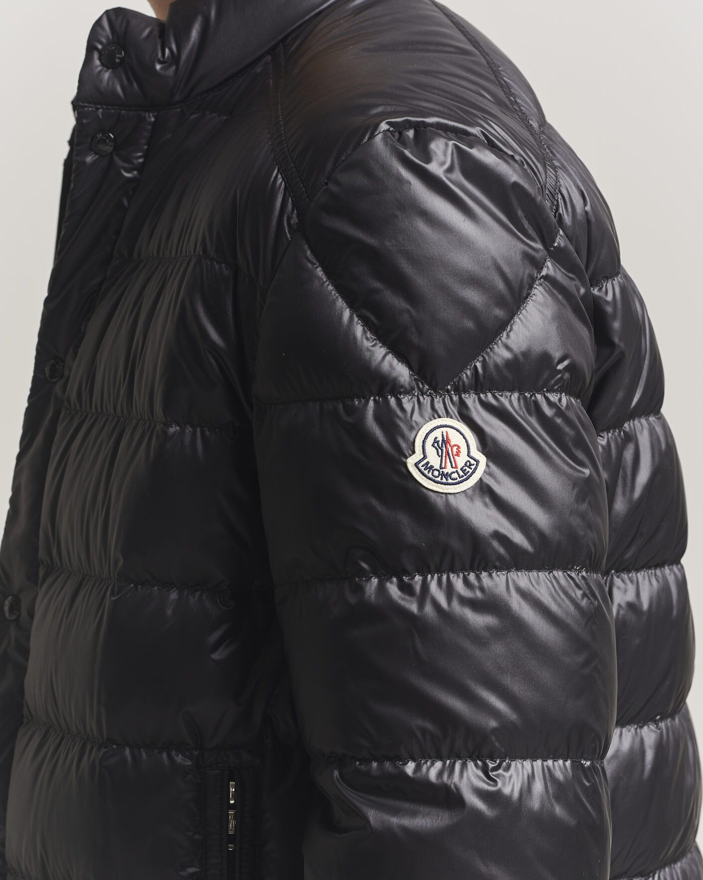 Men | Coats & Jackets | Moncler | Selves Down Jacket Black