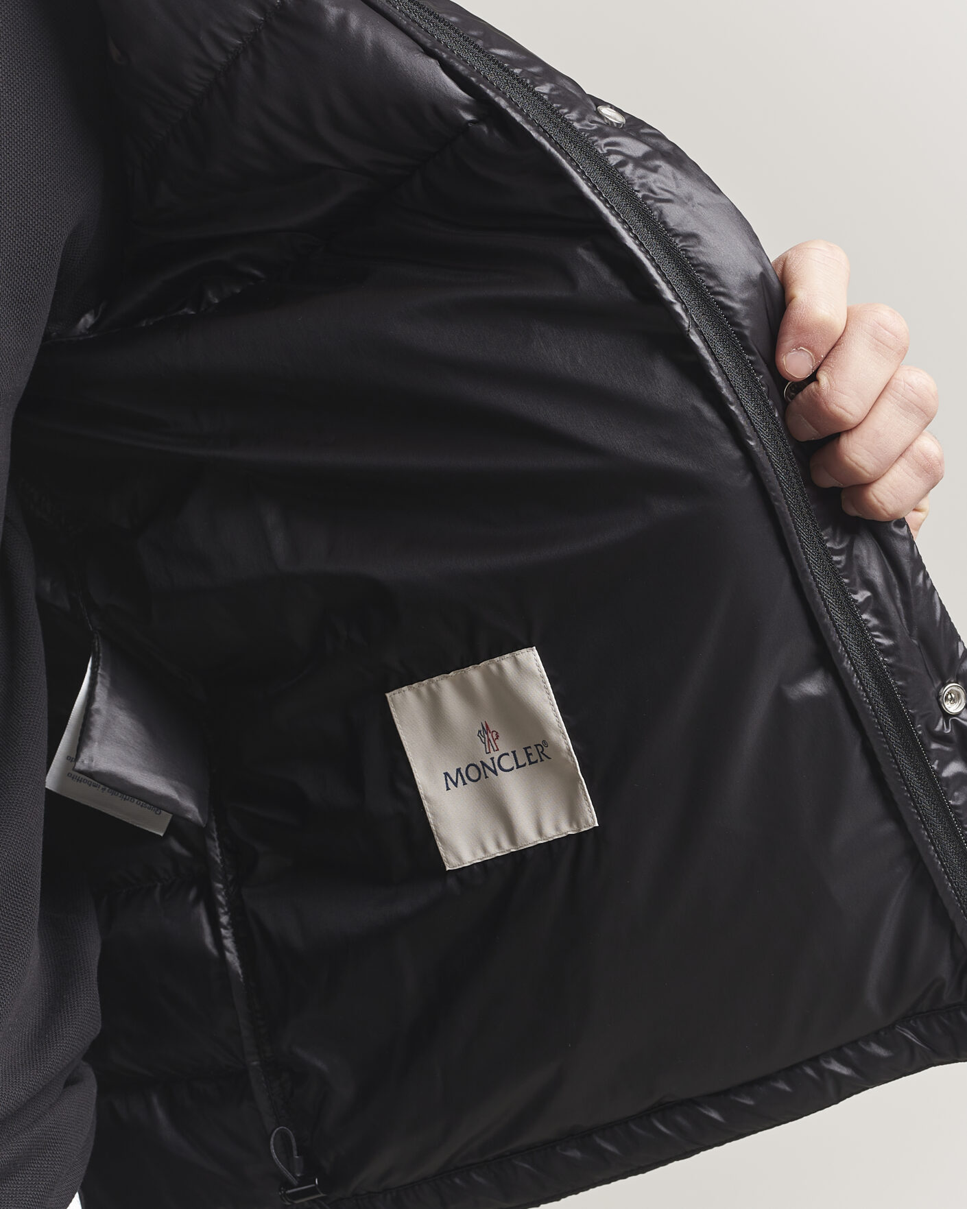 Men | Coats & Jackets | Moncler | Selves Down Jacket Black