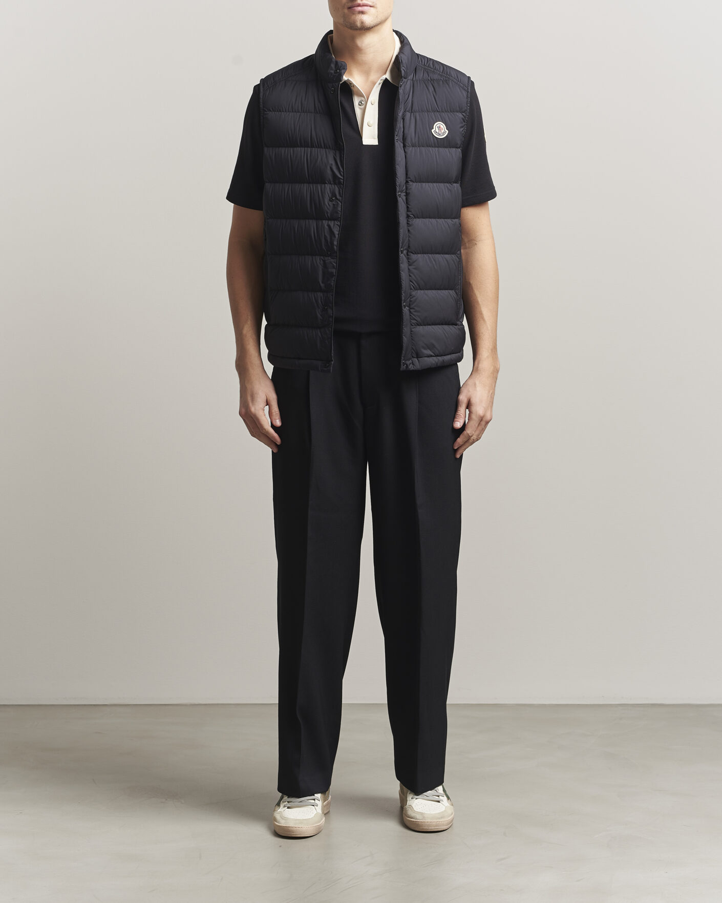 Men | Gilets | Moncler | Barthe Down Vest Black
