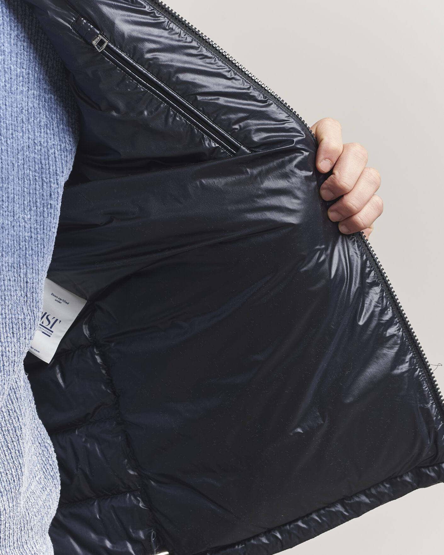 Moncler Mourillon Shirt Jacket Navy at CareOfCarl.com