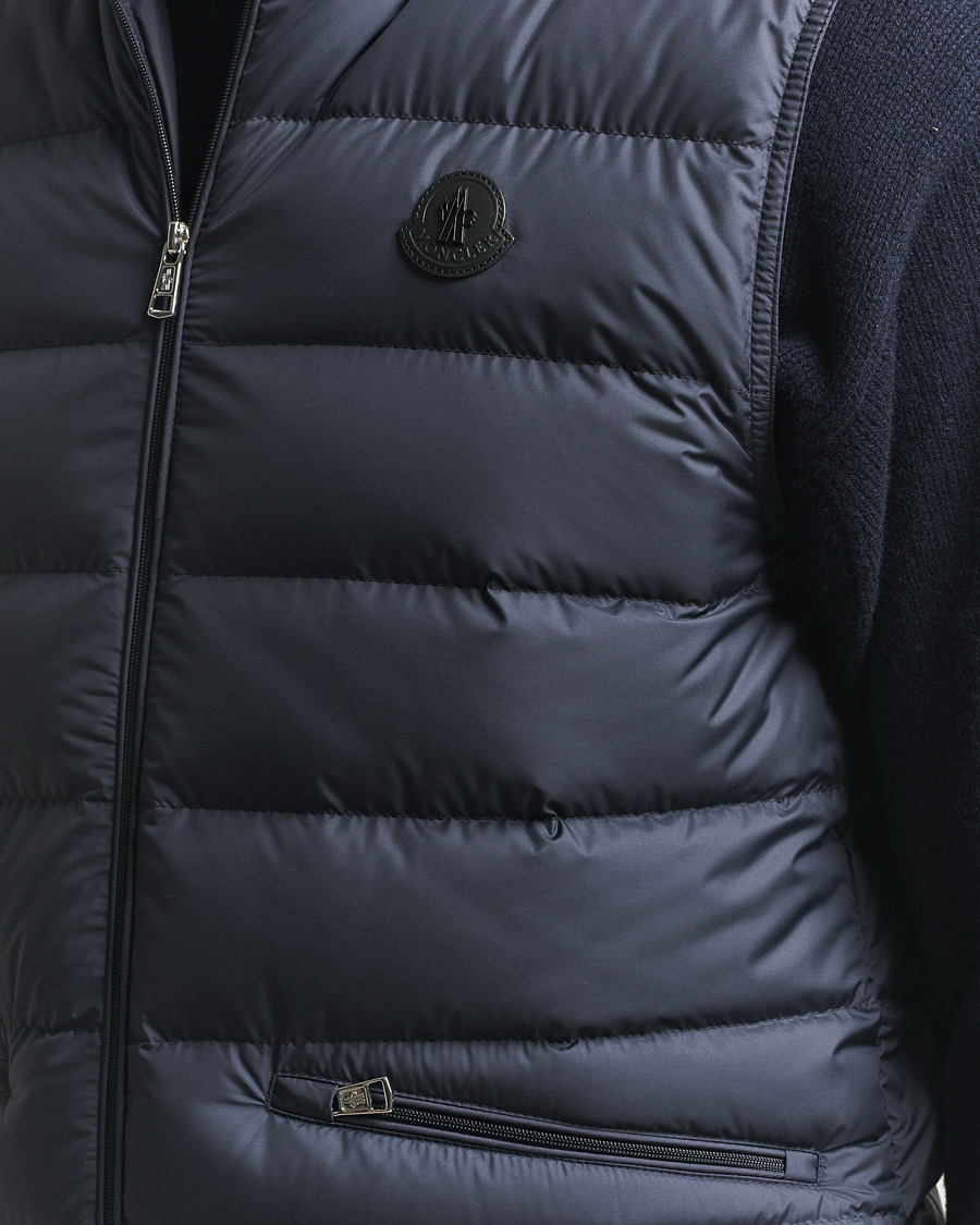 Men | Gilets | Moncler | Lechtal Down Vest Navy