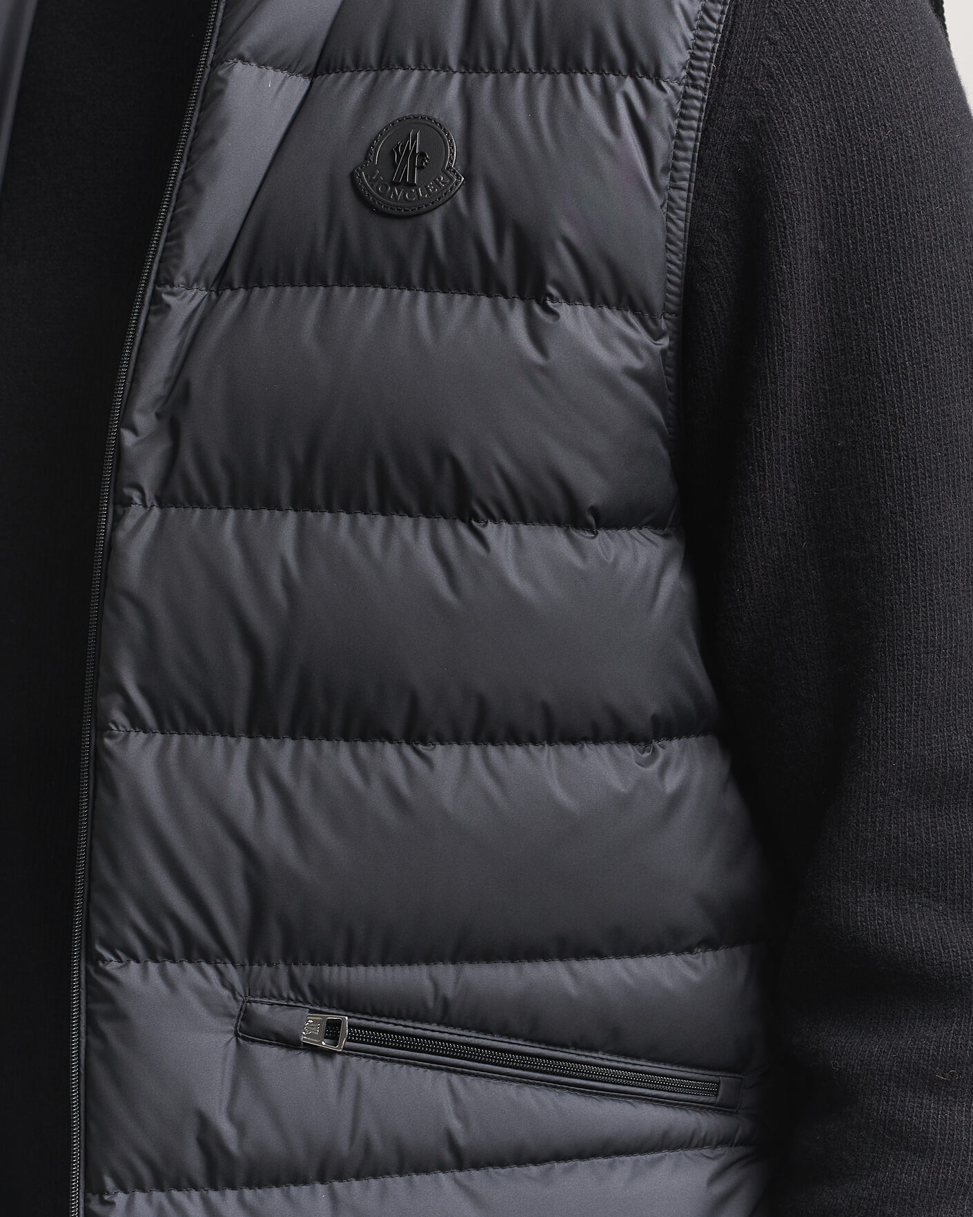 Men | Gilets | Moncler | Lechtal Down Vest Black