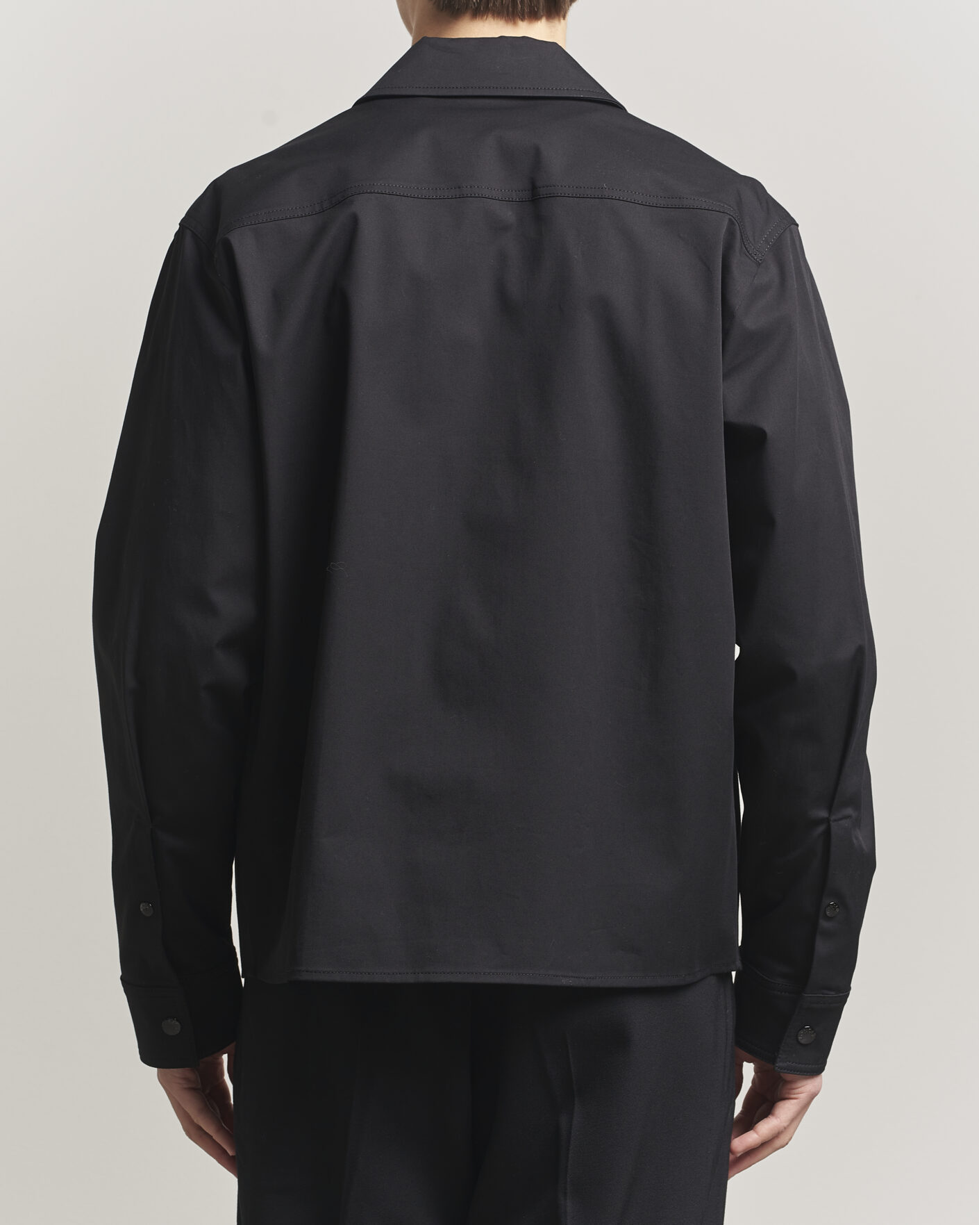 Men | Shirts | Moncler | Zip Overshirt Black