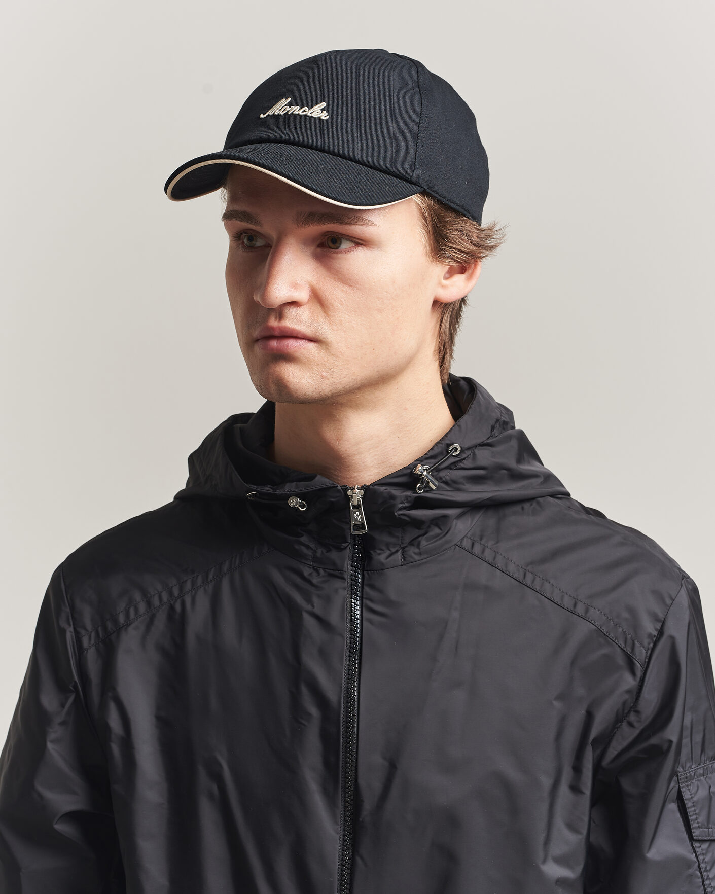 Men | Hats & Caps | Moncler | Signature Baseball Cap Black