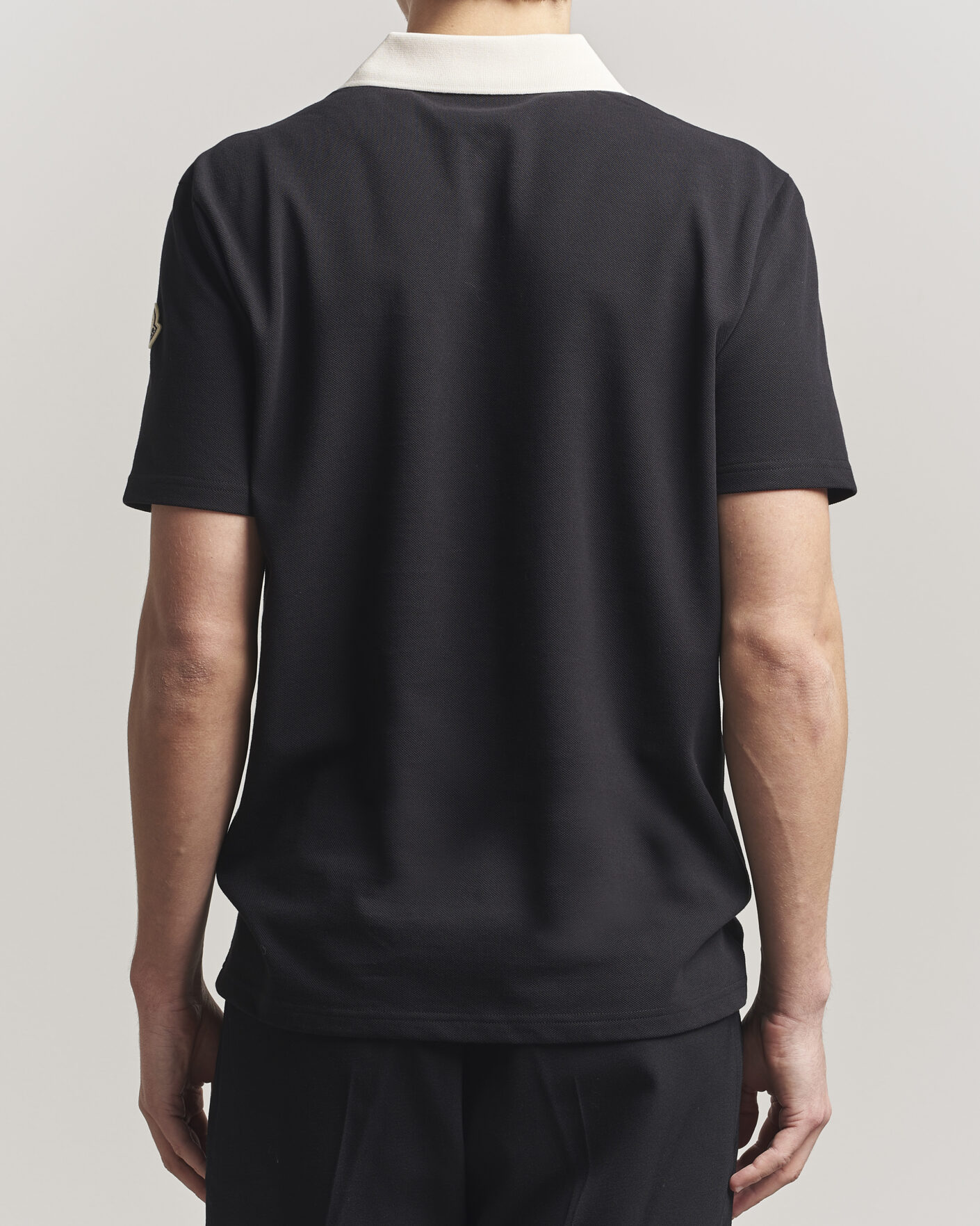 Men | Polo Shirts | Moncler | Signature Logo Polo Black