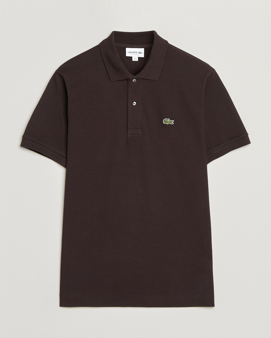 Lacoste Original Polo Piké Buffle Brown at CareOfCarl.com