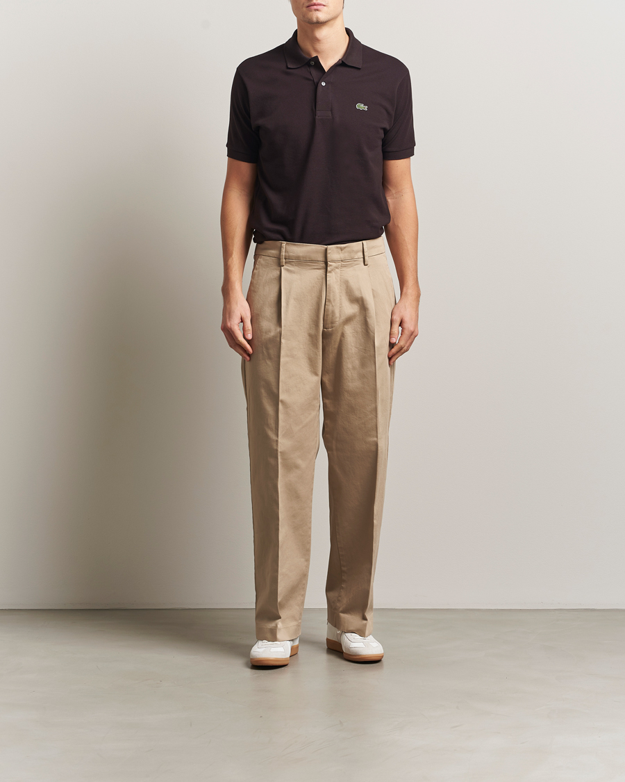 Men | Polo Shirts | Lacoste | Original Polo Piké Buffle Brown