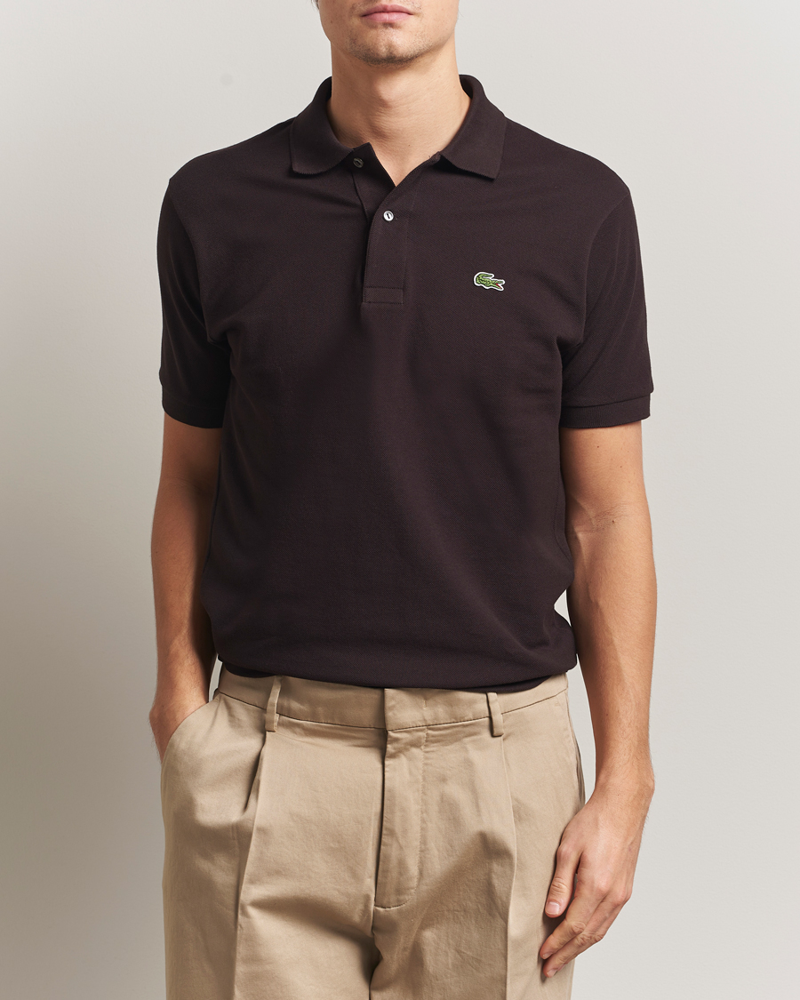 Men | Polo Shirts | Lacoste | Original Polo Piké Buffle Brown