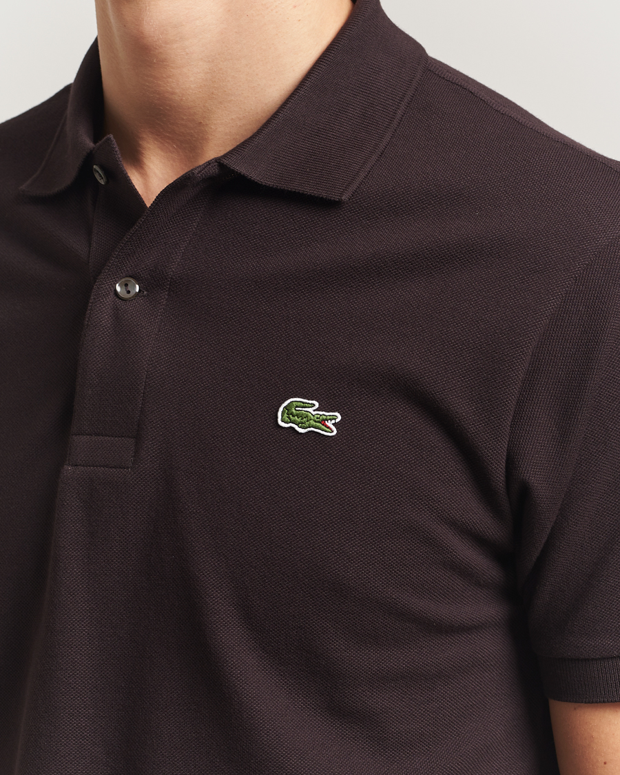 Men | Polo Shirts | Lacoste | Original Polo Piké Buffle Brown