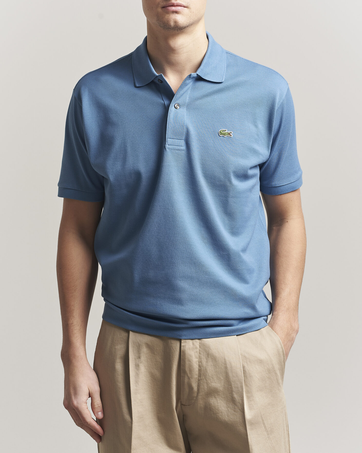 Men | Polo Shirts | Lacoste | Original Polo Piké Abyss Blue