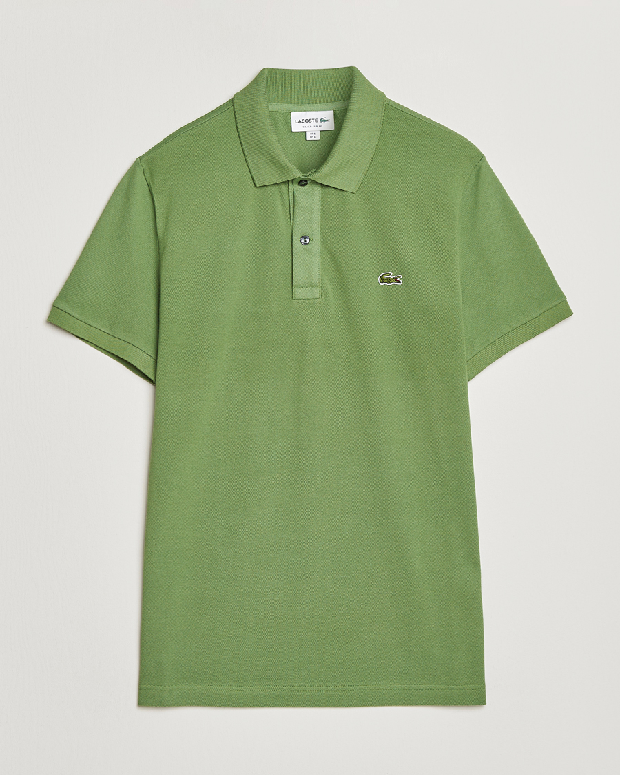 Men | Polo Shirts | Lacoste | Slim Fit Polo Piké Lettuce