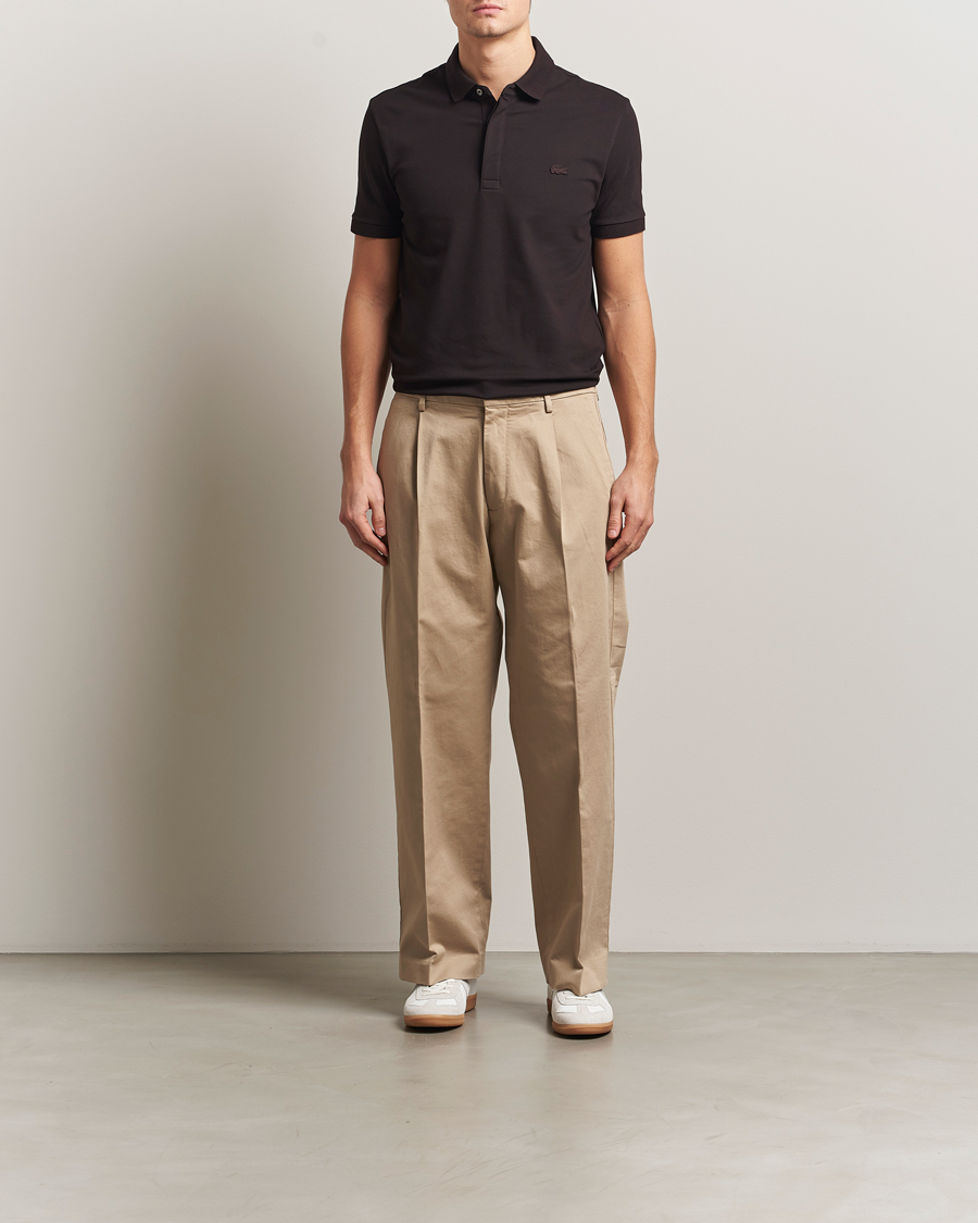 Men | Polo Shirts | Lacoste | Paris Polo Piké Buffle Brown