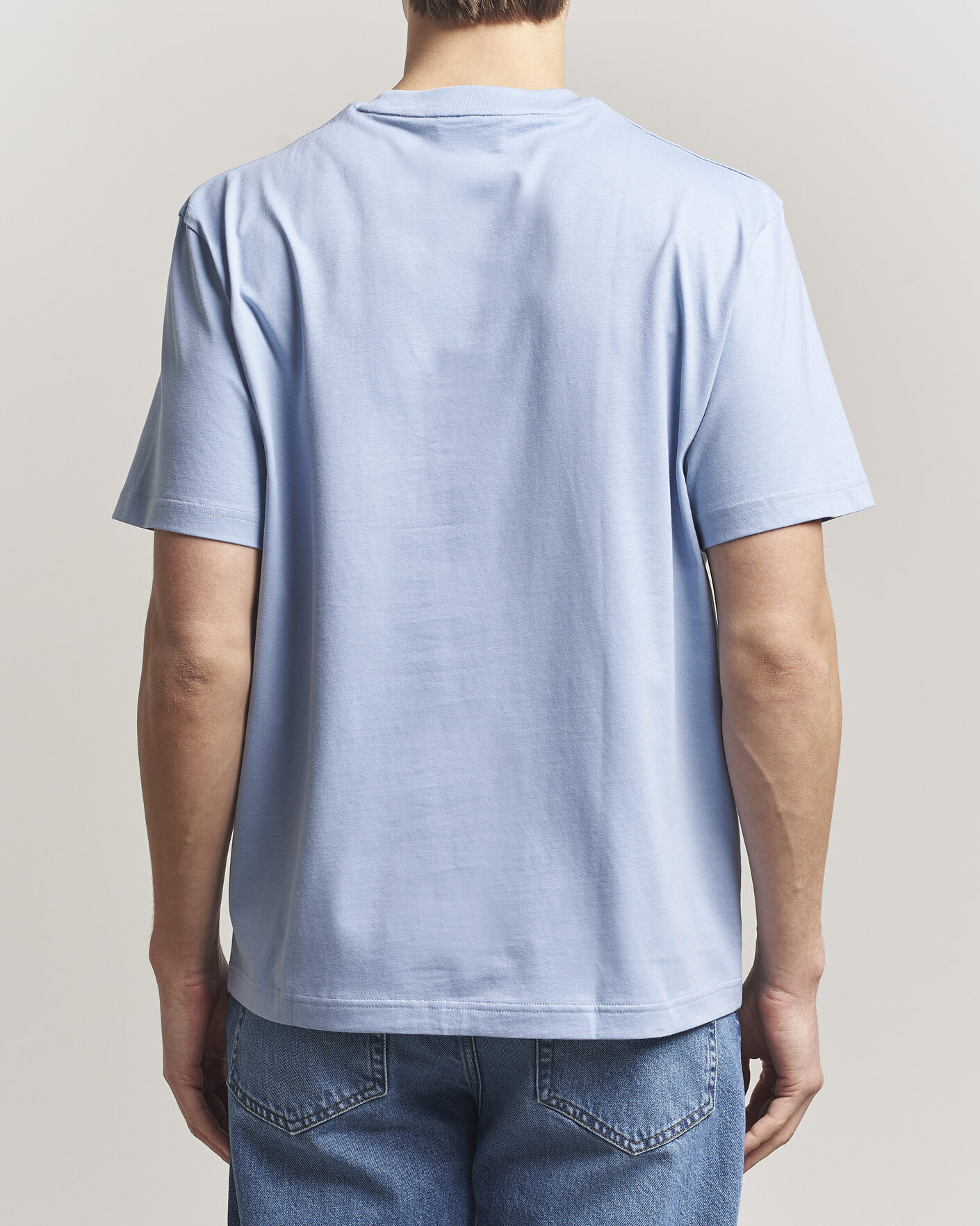 Men | T-Shirts | Lacoste | Crew Neck T-Shirt Aphylla Blue