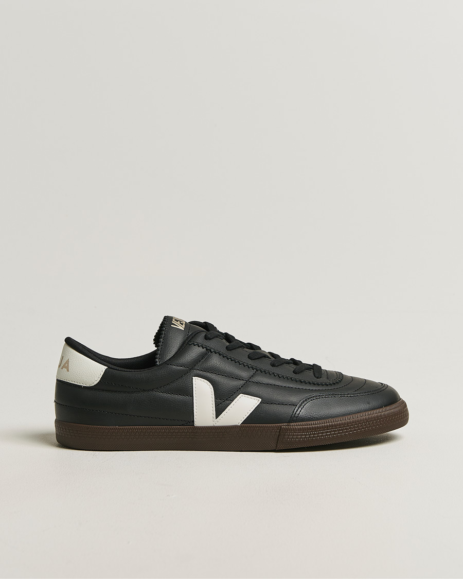 Men | Sneakers | Veja | Panenka Leather Sneaker Black/White
