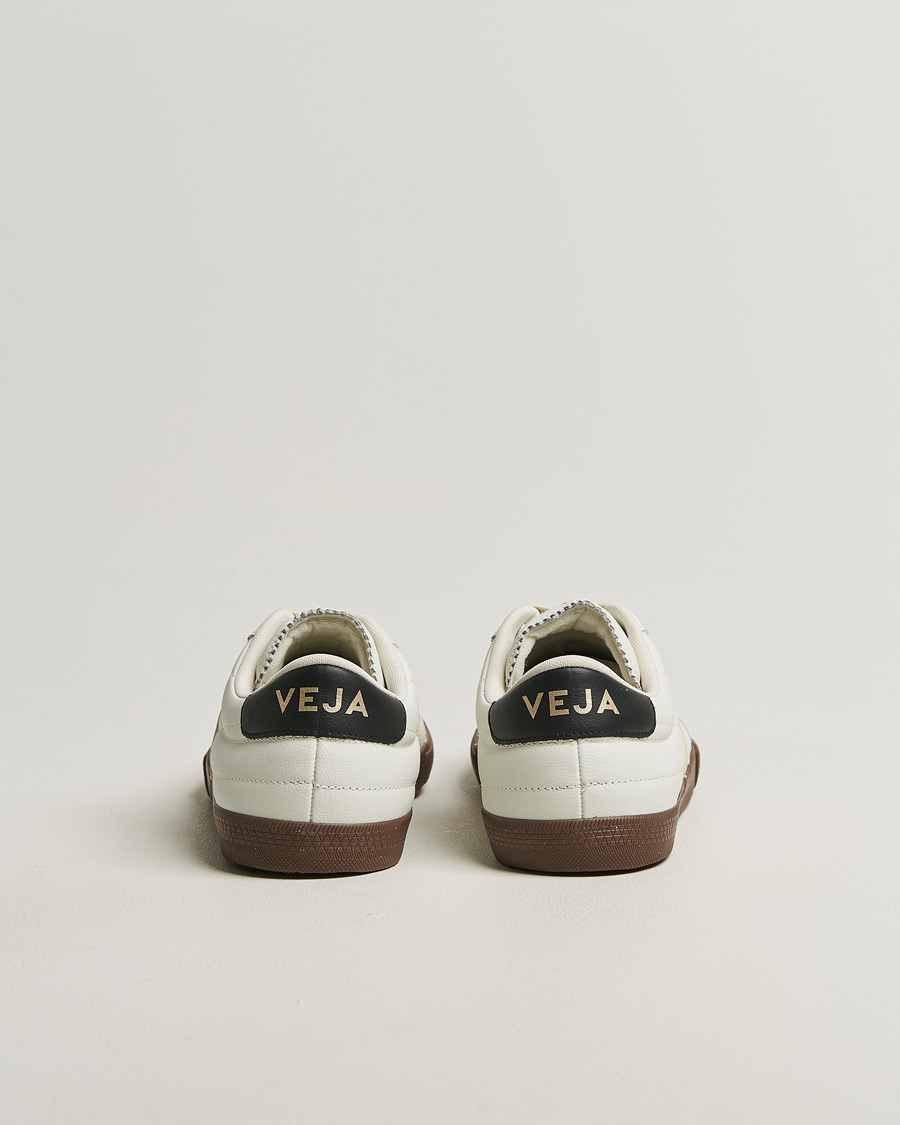 Men | Sneakers | Veja | Panenka Leather Sneaker White/Black Bark