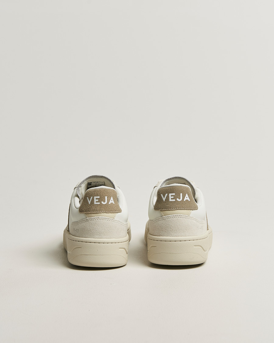 Men | Sneakers | Veja | V-90 Sneaker White/Taupe