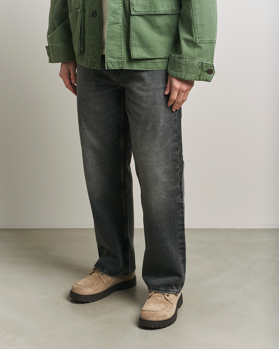 Men | Oxford Shoes | BIRKENSTOCK | Highwood Moc Lace Gray Taupe Suede