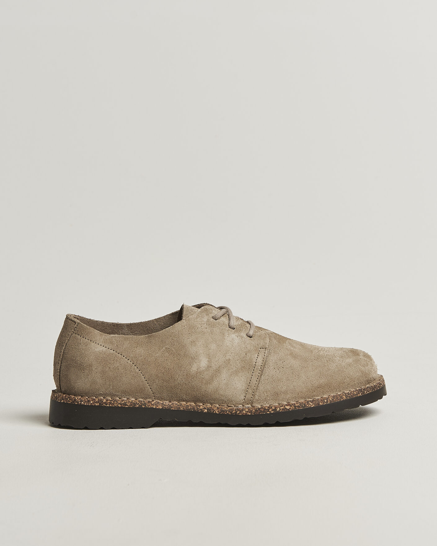 Men | Oxford Shoes | BIRKENSTOCK | Uppsala Oxford Gray Taupe Suede