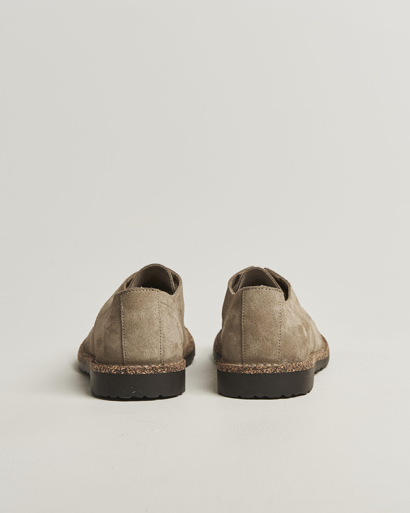 Men | Oxford Shoes | BIRKENSTOCK | Uppsala Oxford Gray Taupe Suede