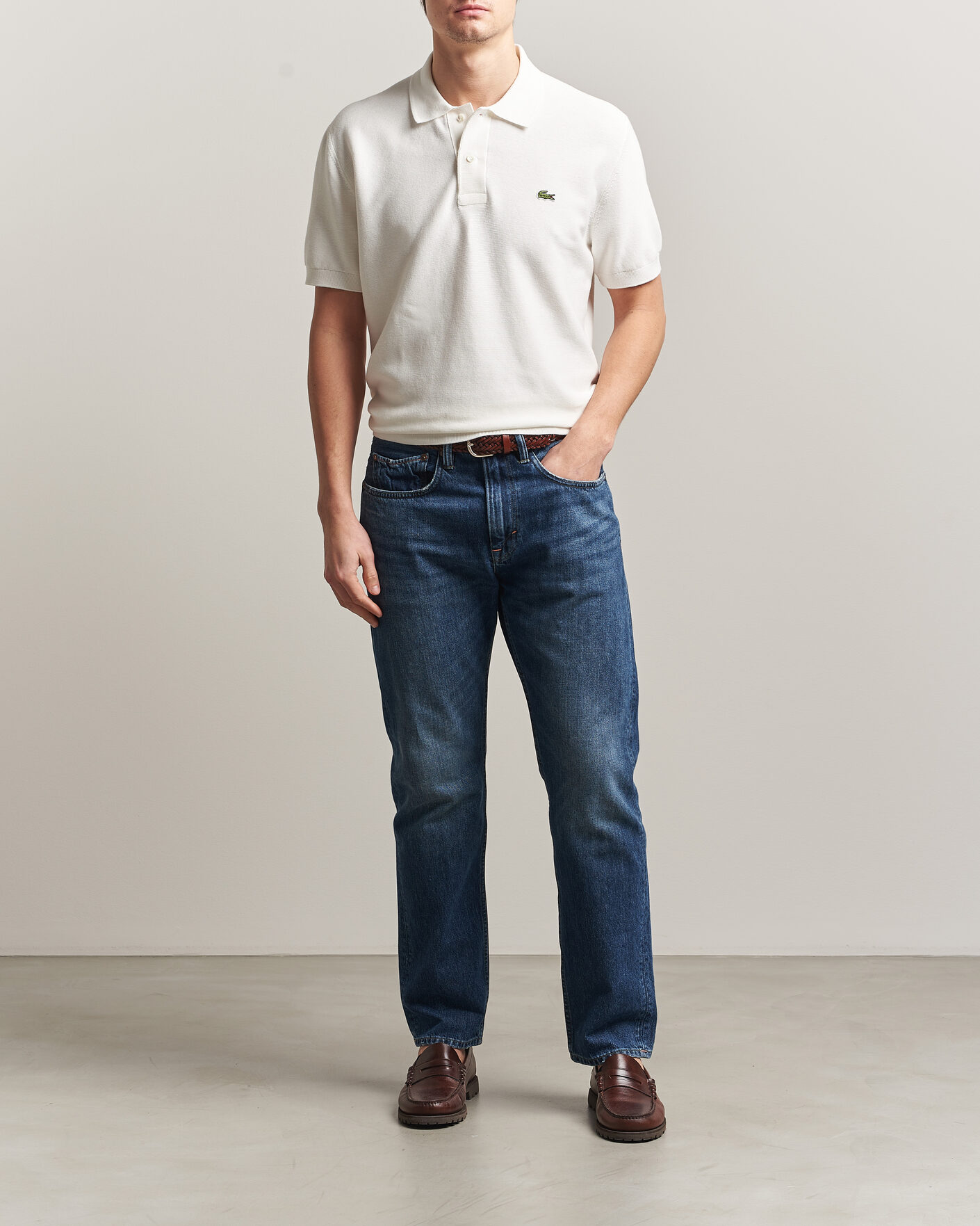 Men | Polo Shirts | Lacoste | Cotton Knitted Polo Flour
