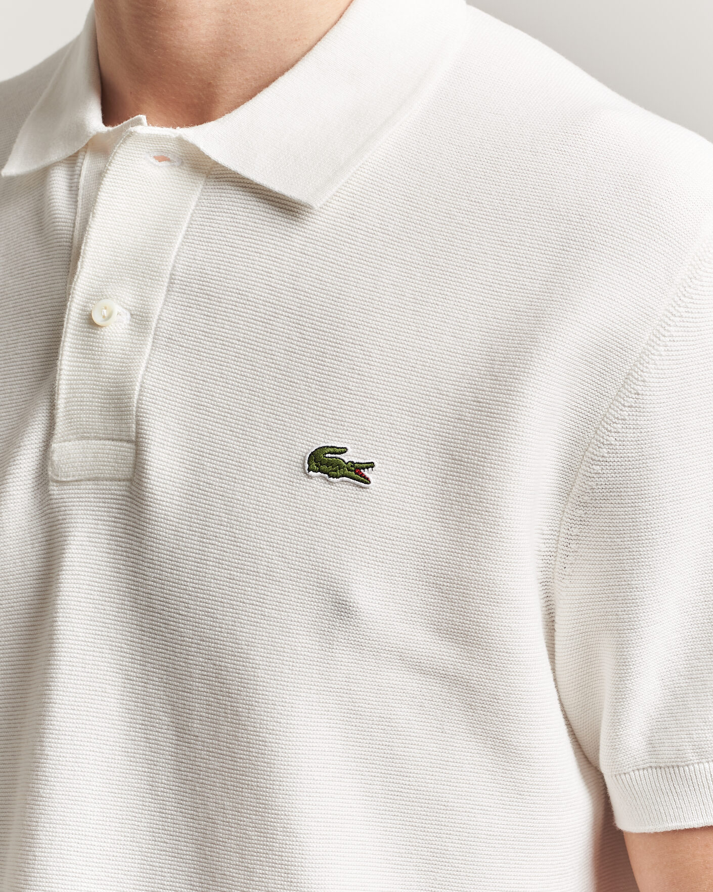 Men | Polo Shirts | Lacoste | Cotton Knitted Polo Flour