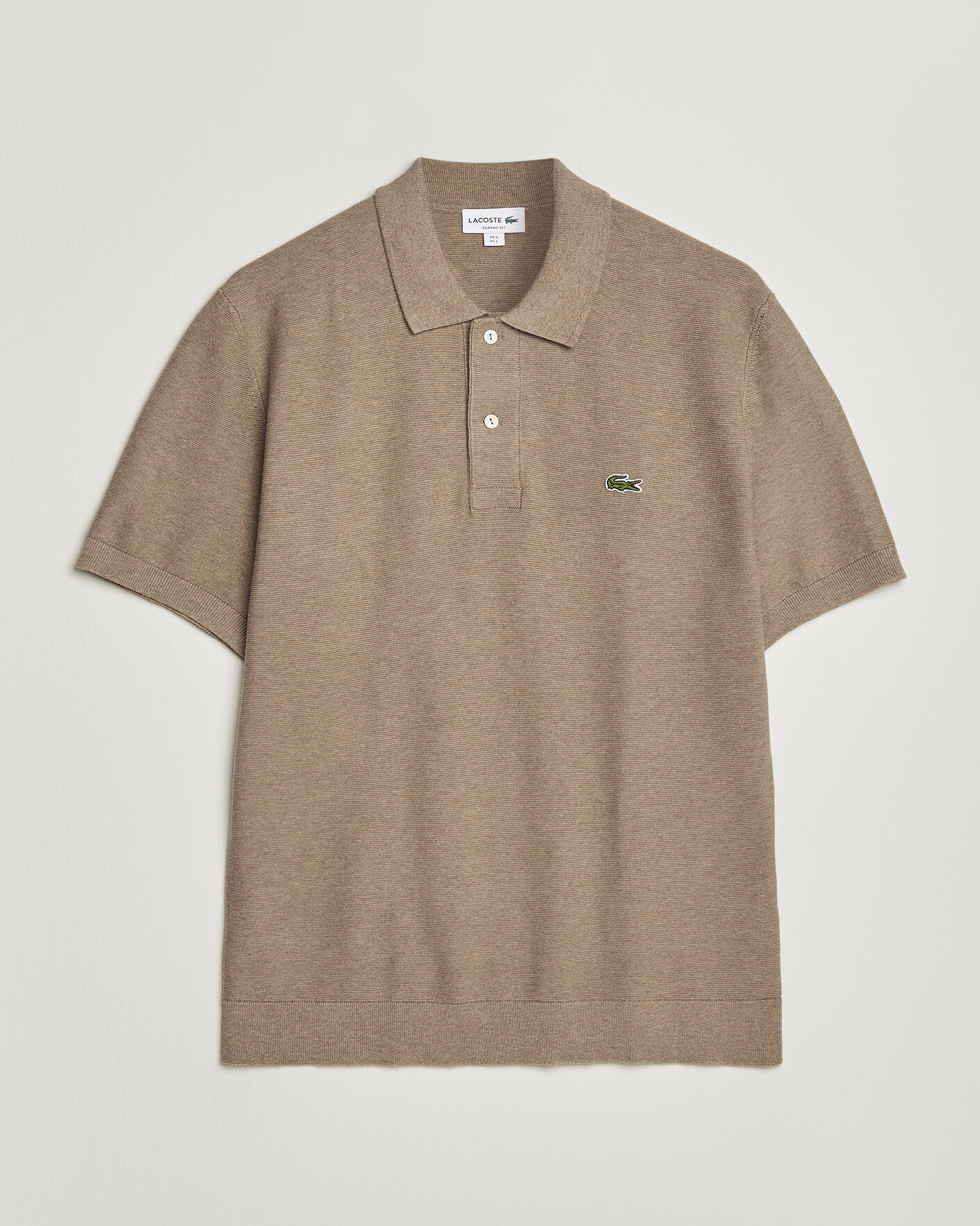 Men | Polo Shirts | Lacoste | Cotton Knitted Polo Viennois Heather