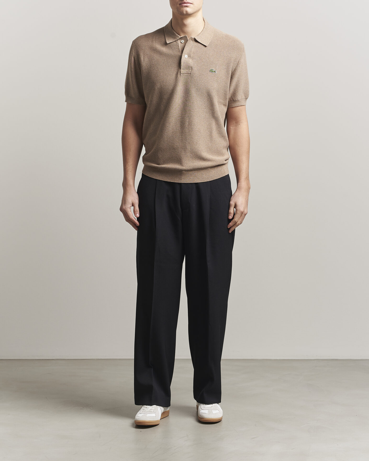 Men | Polo Shirts | Lacoste | Cotton Knitted Polo Viennois Heather