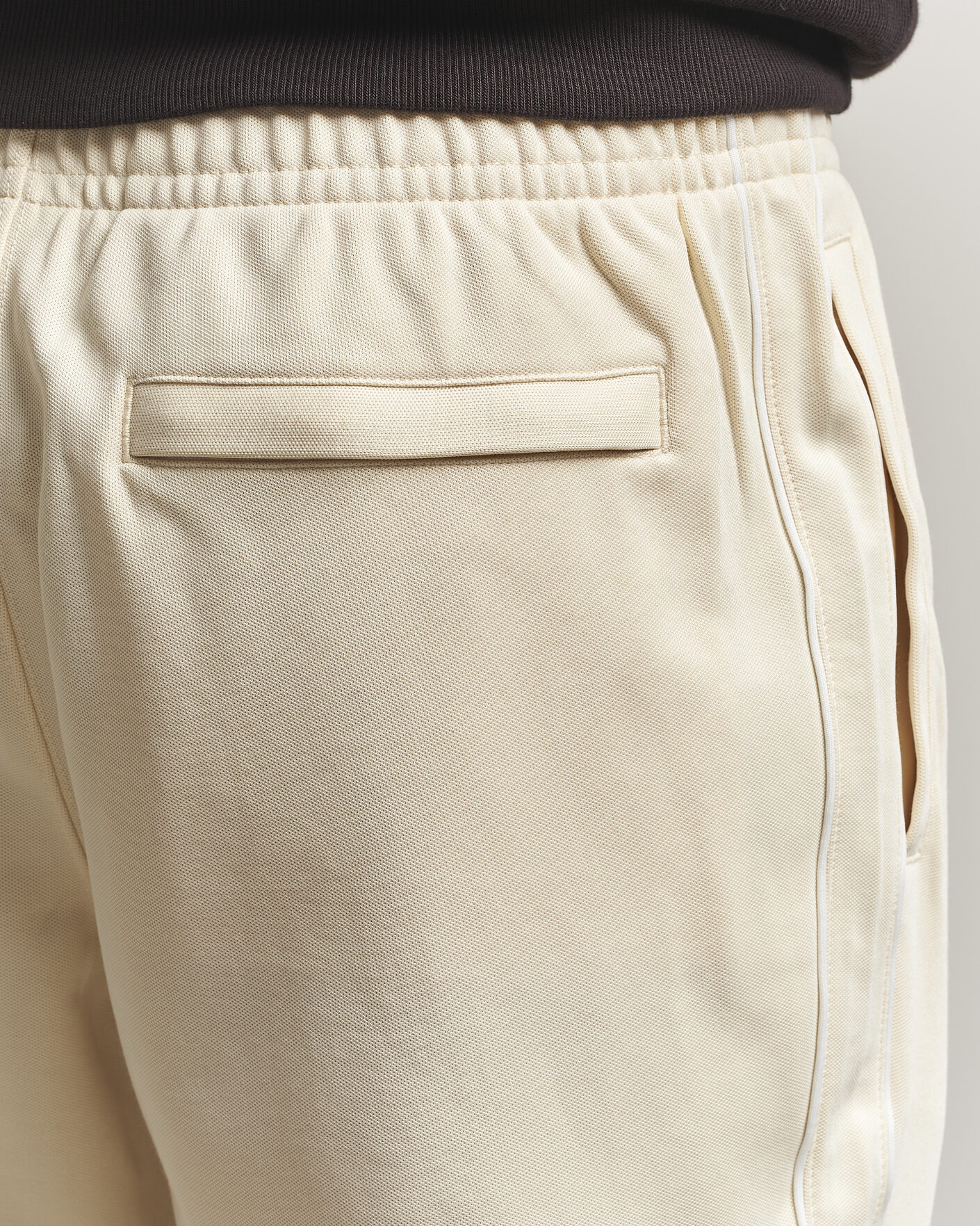 Men | Trousers | Lacoste | Piqué Track Pants Naturel Clair