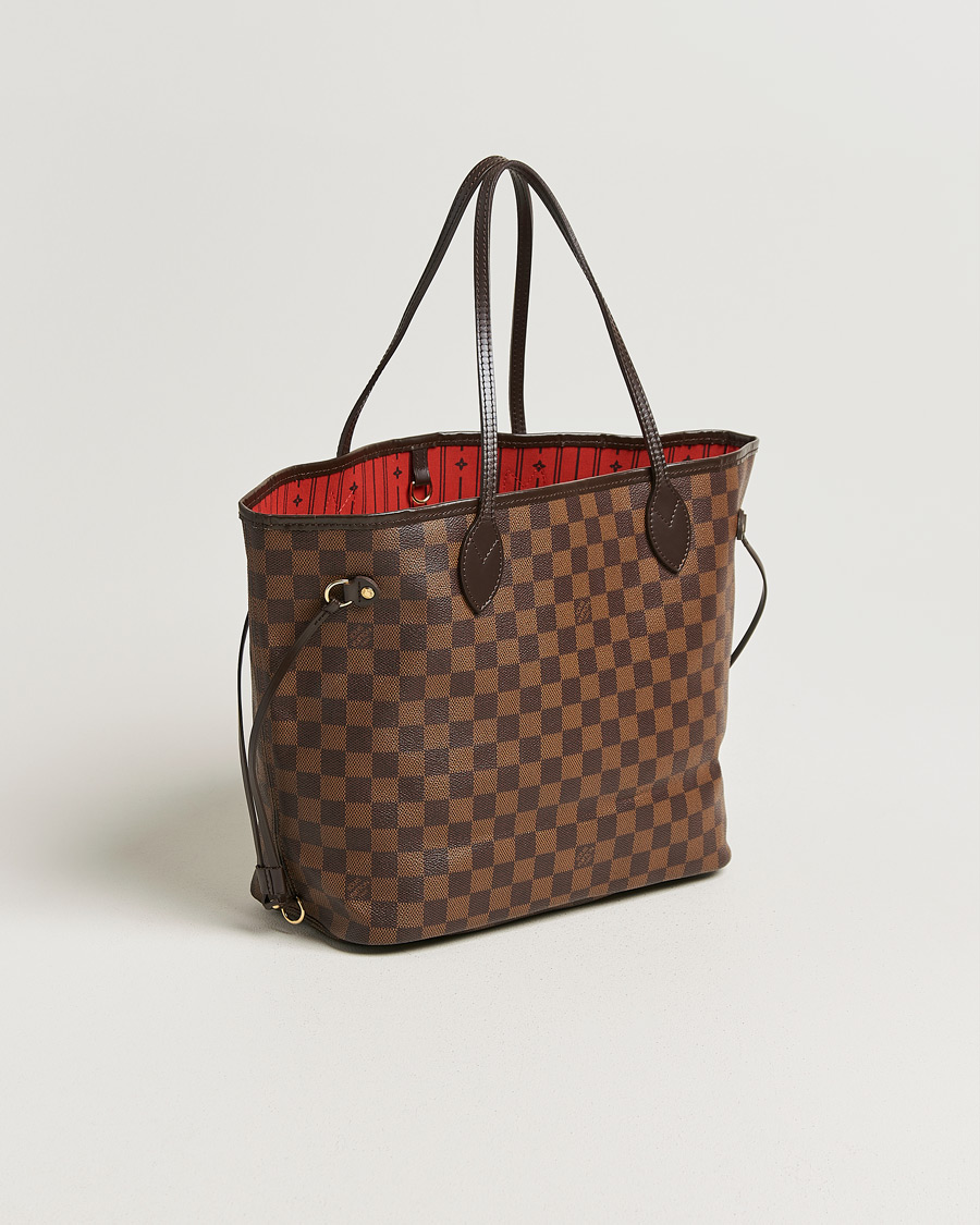 Men | Pre-Owned & Vintage Bags | Louis Vuitton Pre-Owned | Neverfull MM Damier Ebene