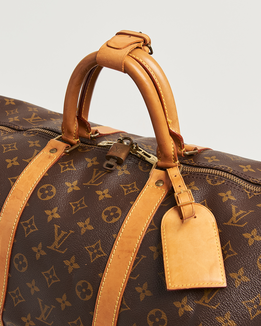 Men | Pre-Owned & Vintage Bags | Louis Vuitton Pre-Owned | Keepall Bandouliére 55 Monogram