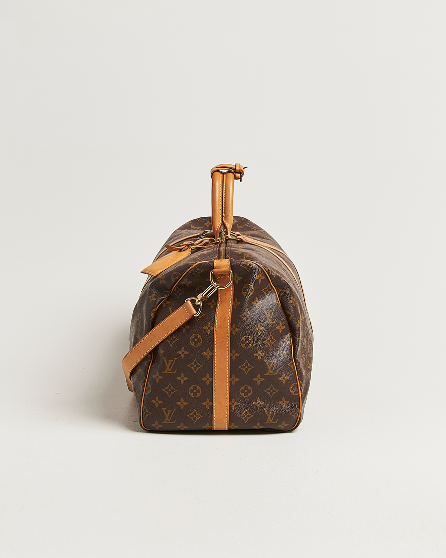 Men | Pre-Owned & Vintage Bags | Louis Vuitton Pre-Owned | Keepall Bandouliére 55 Monogram
