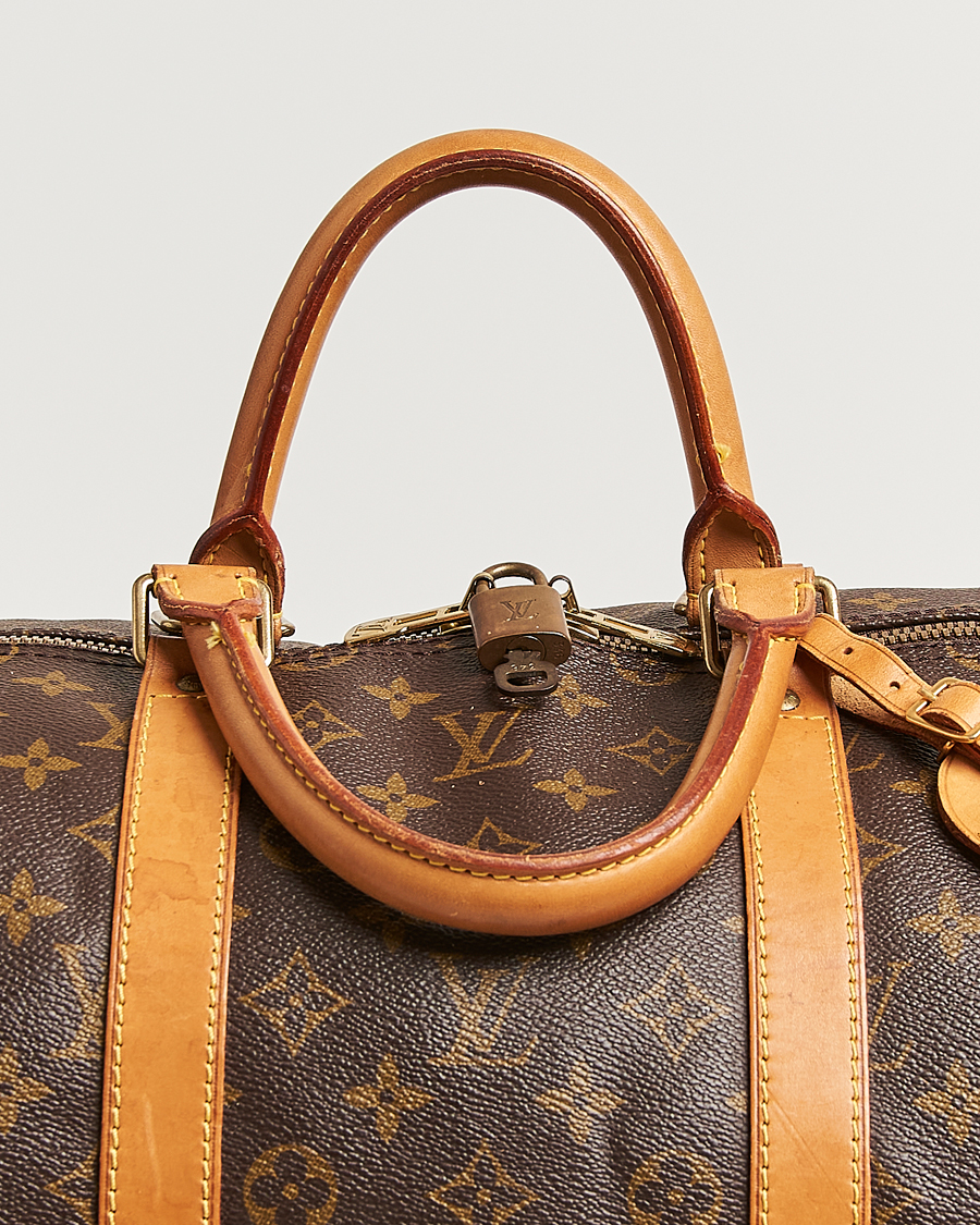 Men | Pre-Owned & Vintage Bags | Louis Vuitton Pre-Owned | Keepall Bandouliére 55 Monogram