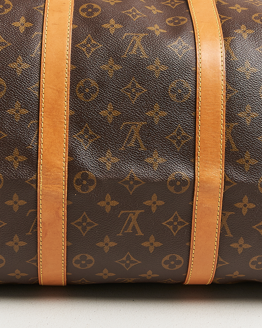 Men | Pre-Owned & Vintage Bags | Louis Vuitton Pre-Owned | Keepall Bandouliére 55 Monogram