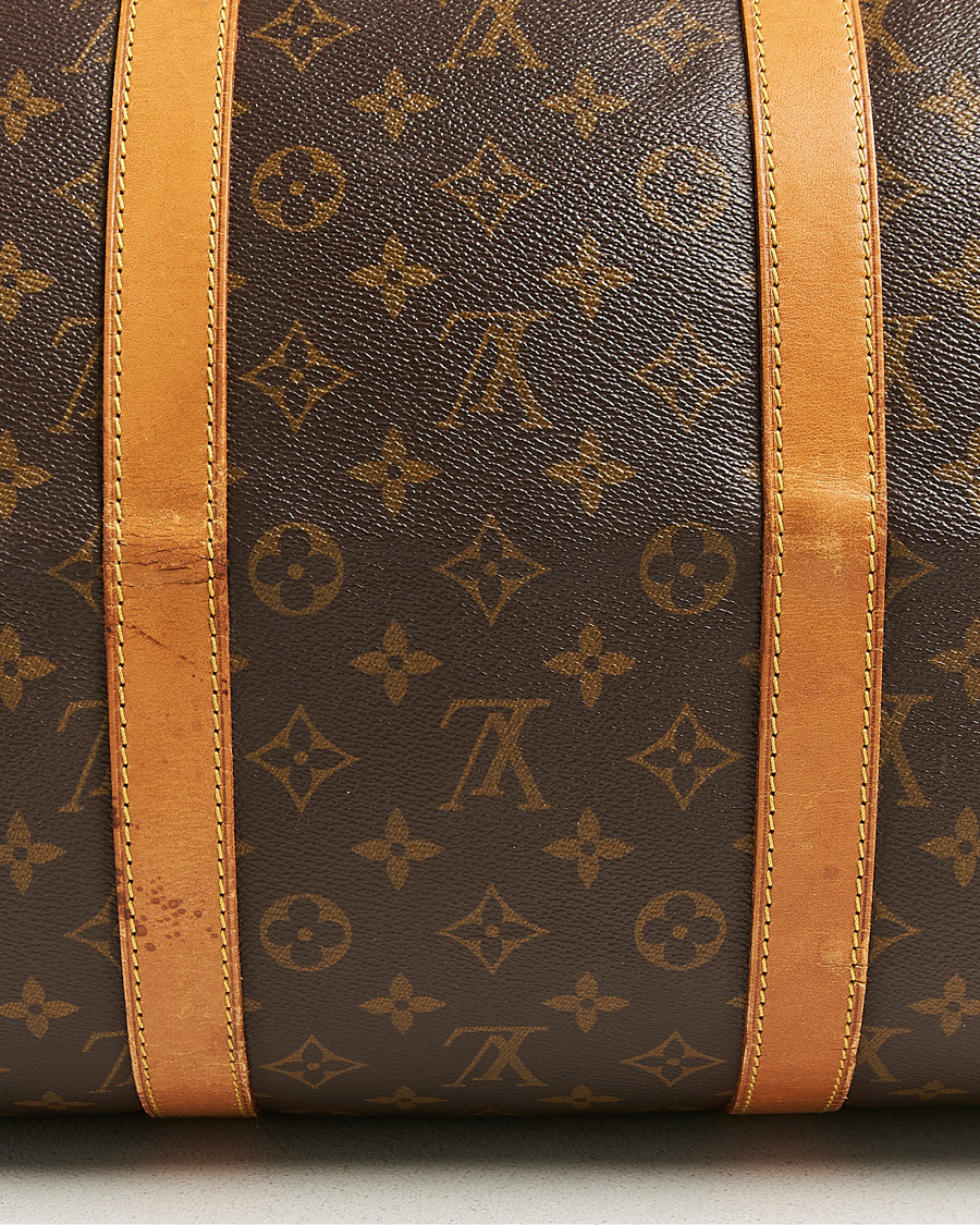 Men | Pre-Owned & Vintage Bags | Louis Vuitton Pre-Owned | Keepall Bandouliére 55 Monogram