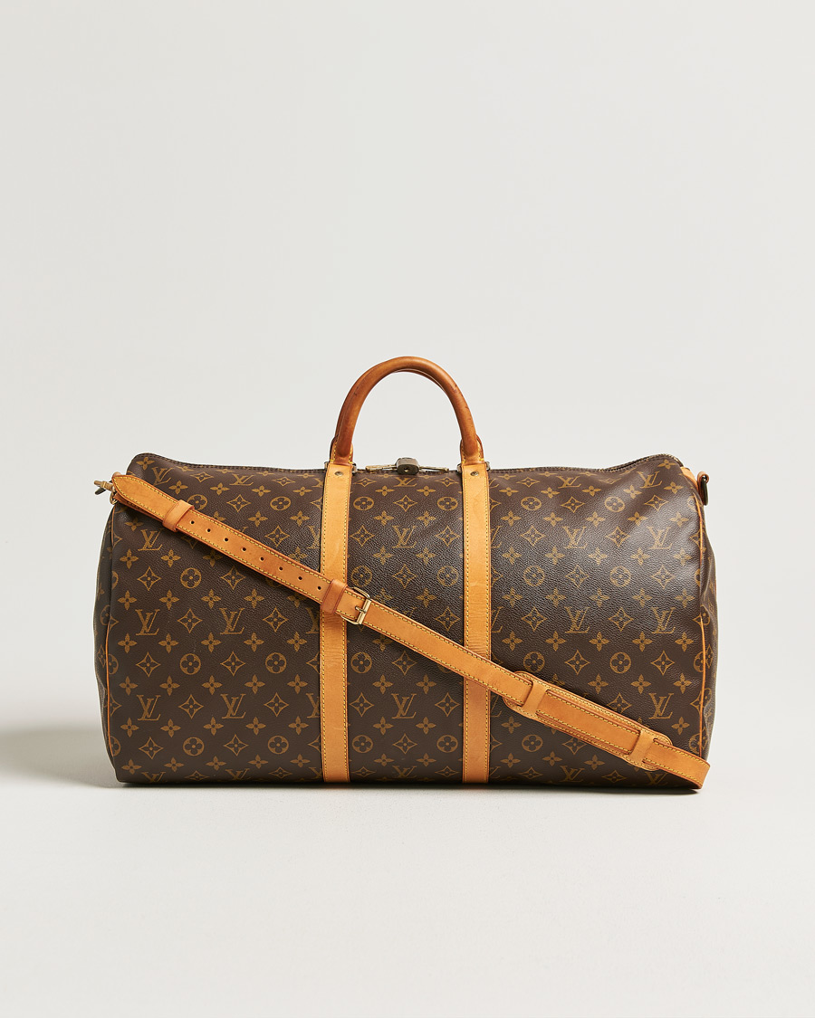 Men | Pre-Owned & Vintage Bags | Louis Vuitton Pre-Owned | Keepall Bandouliére 55 Monogram