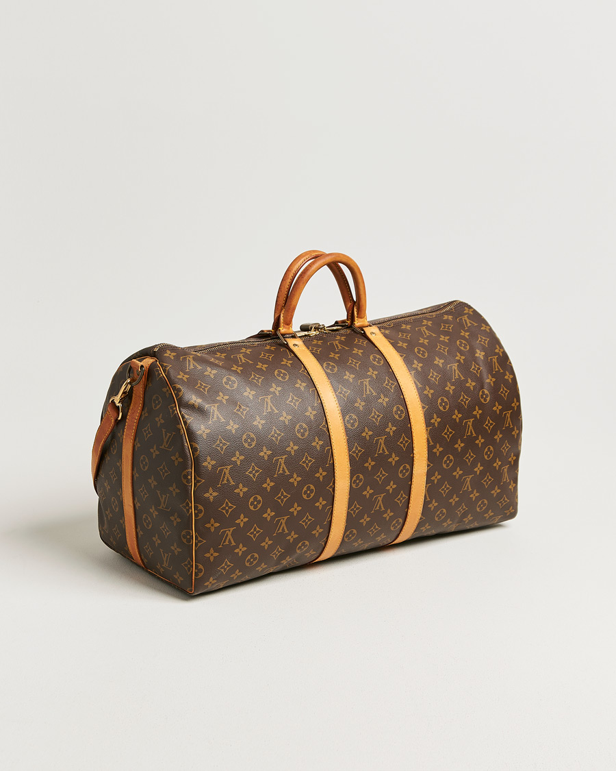 Men | Pre-Owned & Vintage Bags | Louis Vuitton Pre-Owned | Keepall Bandouliére 55 Monogram